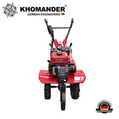 KHOMANDER - MOTOCULTIVADOR GASOLINERO 7,5HP CON ACCESORIOS - KHOMANDER
