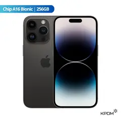 APPLE - IPhone 14 Pro 256GB Negro Espacial eSIM Reacondicionado Grado A