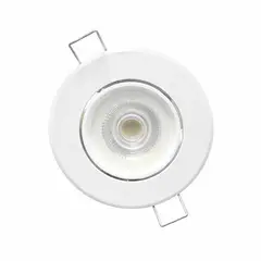 PHILIPS - Spot LED Empotrable Philips 5W GU10 Blanco Frío 6500K  Luz Interior