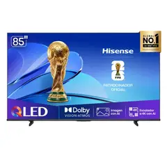 Hisense - TV Smart Hisense 85"  UHD 4K QLED 85Q6QV VIDAA