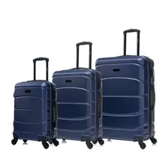 DUKAP - Set de Maletas Juego de 3 Sense Azul Marino