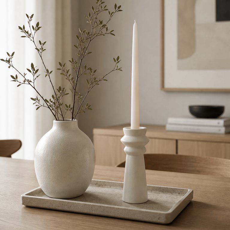 Candelabro de cerámica 18 cm - Osaka