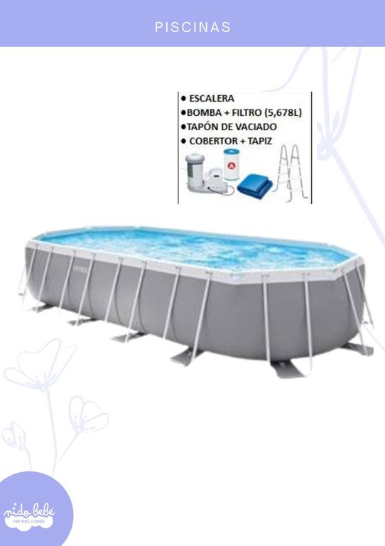 PISCINA ESTRUCTURAL PRISMA 610x305x122