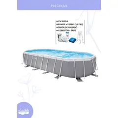 GENERICO - PISCINA ESTRUCTURAL PRISMA 610x305x122