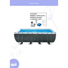 GENERICO - PISCINA ESTRUCTURAL PRISMA 550x270 x122