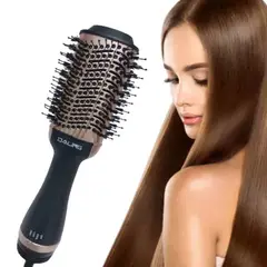 GENERICO - Cepillo Alisador Secador Electrico DALING Profesional