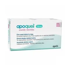 ZOETIS - Apoquel 3.6 Mg Tratamiento de la Dermatitis Alérgica 20 Tab