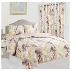 CASATEX - CUBRECAMA DE VERANO 7 PIEZAS 2 PLAZAS