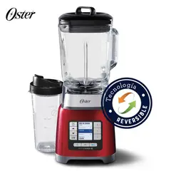OSTER - Licuadora ActiveSense con Blend-N-Go BLSTTDGRBG Rojo