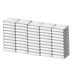 GENERICO - Iman de Neodimio Modelo Rectangular 10x10x2mm Pack 50 unds