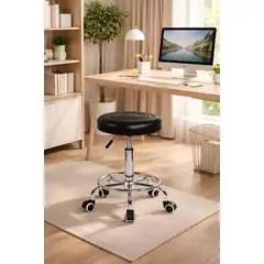 GENERICO - SILLA GIRATORIO BANCO BAR MULTIPROPÓSITO TABURETE