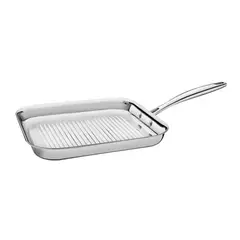 TRAMONTINA - Plancha Parrillera Trix Tramontina 28cm  Acero Inoxidable