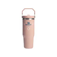 STANLEY - Vaso Tomatodo Mug Quencher 2.0 Flip Straw 30 Oz Pink Dusk Stitch