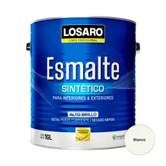 LOSARO - Esmalte Sintético color Blanco x 1 Gl.