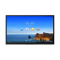 Hikvision - Pantalla Interactiva Hikvision 75” 4K Android 13 Con 8Gb - Ideal Para Presentaciones Y Col