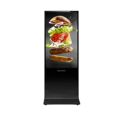 Hikvision - Tótem Interactivo Hikvision Ds-D6055Ul-B/S 55 Pulgadas Android 8.1 4K 2Gb Ram 16Gb Almacen