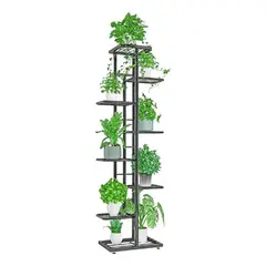ANYHOGAR - Soporte Para Macetas Estante De Macetas Para Plantas 8 Nivel