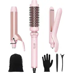 GENERICO - Wavytalk Original Vara Rizadora y Alisadora de Pelo 3 en 1