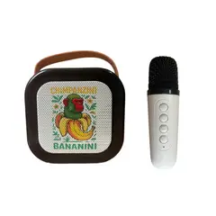 GENERICO - Parlante Portátil Bluetooth para Karaoke con Micrófono