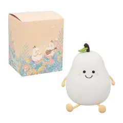 GENERICO - Lámpara LED Nocturna de Pera de Silicona Inalámbrica