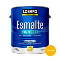 LOSARO - Esmalte Sintético color Amarillo MD x 1 Gl.