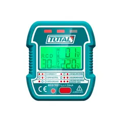 TOTAL - Probador De Escuche Eléctricos Total 220v Con Prueba Rcd