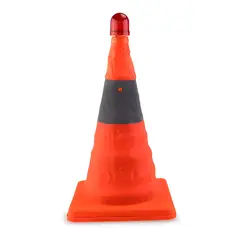 GENERICO - Cono de Emergencia 50cm Seguridad Vial y Alta Visibilidad