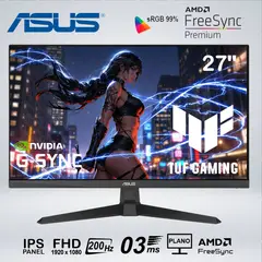 ASUS - MONITOR GAMER VG279Q5A FULL HD 27 "  fast IPS 200hz 0.3ms G SYNC SPEAKER