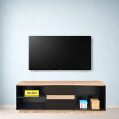 TEMEL - Mueble TV Centro Entretenimiento Aparador Melamina