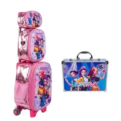 GENERICO - PACK DE MOCHILA CON SET DE ARTE