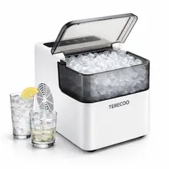 GENERICO - Máquina para Hacer Hielo Rápido TereCoo 1-5L sin Congelador Uso Doméstico y Eventos