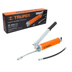 Truper - Inyectora De Grasa Industrial 14 Oz 10000 Psi Con Grip Antiderrapante GRAS-15 14861