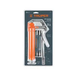 Truper - Mini Inyector de Grasa de 3 oz (≈85 g) con Presion de 3000 PSI  Truper GRAS-3 14911