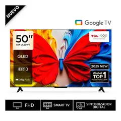 TCL - Televisor 50 50S5K QLED FHD