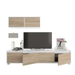 DIBA MUEBLES - Centro de Tv con Repisa Flotante Tara  DIBA Muebles