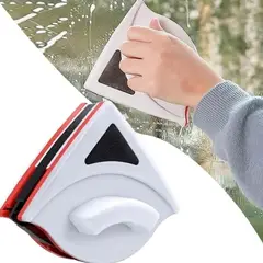 SM - Limpiavidrios Ventanas Esponja Magnética Limpiador Triangular