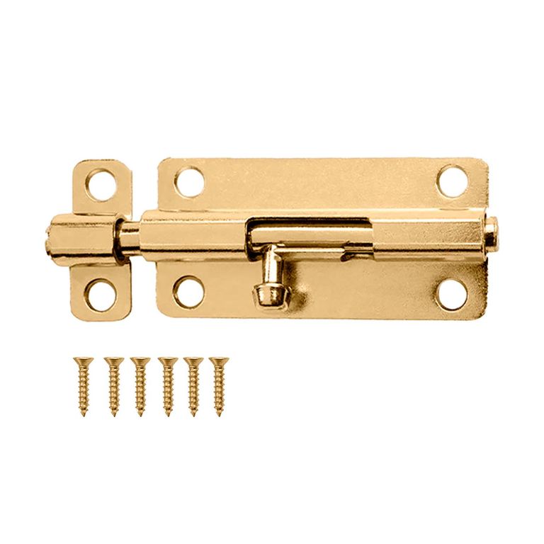 Pestillo Recto 4 Puertas Wcx1k04 Wadfow Dorado Oscuro