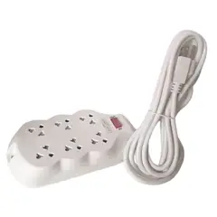 HOME LIGHT - Supresor de Pico Home Light Deluxe 6 Tomas 1500W 3 M