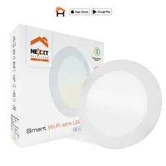Nexxt Solutions - LAMPARA DE TECHO EMPOTRABLE INTELIGENTE DE 6 PULGADAS NEXXT NHB-W710