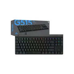 LOGITECH - TECLADO G515 TKL WIRED LIGHTSYNC RGB KEYCONTROL CON CABLE NEGRO