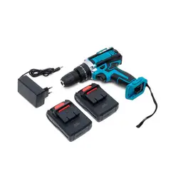 GENERICO - 2 TALADROS CON PERCUTOR DE DOBLE BATERIA CADA UNO DE 48V