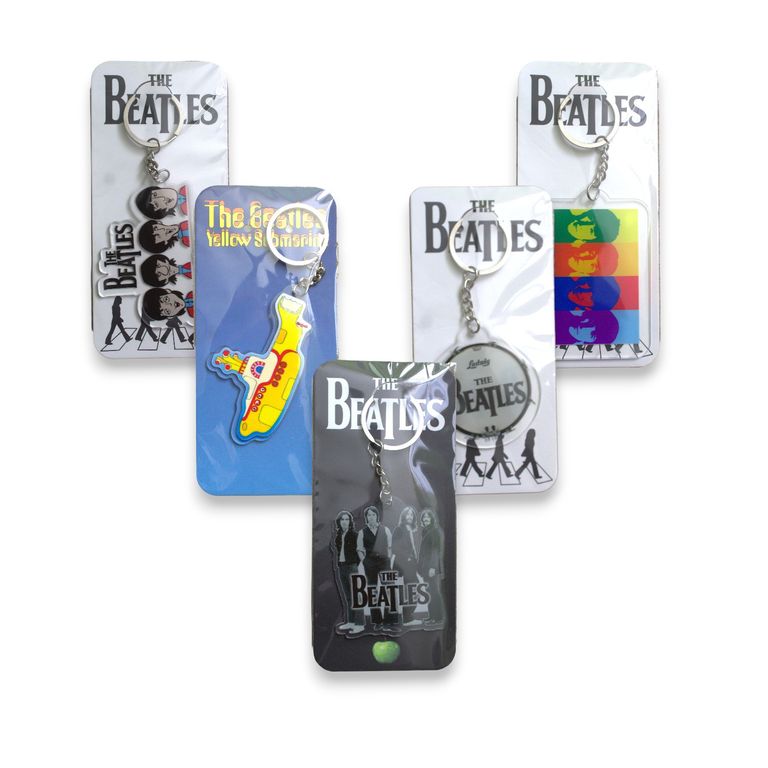 The Beatles en llavero - Pack por 5unid