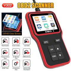 OEM - Escáner OBD2 Completo Diagnóstico Fácil Códigos Datos en Vivo IM EVAP Pantalla a Color