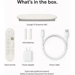 GOOGLE - Convertidor a un Smart TV de última generación Google TV Streamer 4K