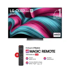 LG - Televisor LG OLED55C5PSA 55 4K OLED WebOS ThinQ AI