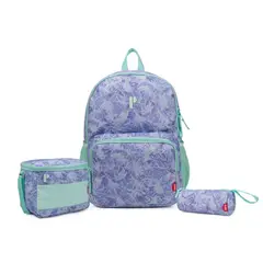 PORTA - TRIPACK MOCHILA PORTA PORTAMAR 3 PIEZAS MOCHILA LONCHERA Y CARTUCHERA