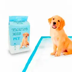 GENERICO - Pañal De Piso Para Perros 6 Capas Gel De Secado Rapido Talla M