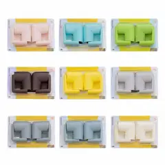 GENERICO - Pack Protector Acolchado para Esquinas Baby Care de 4 Unidades