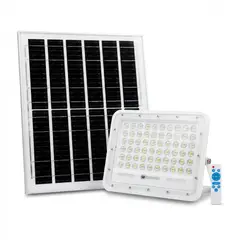 EXTRALED - Reflector Solar LED 100W con Control Remoto Iluminación Exterior