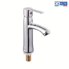 ALFA - Llave para lavatorio Pesado Cromado 16cm ALF-2020